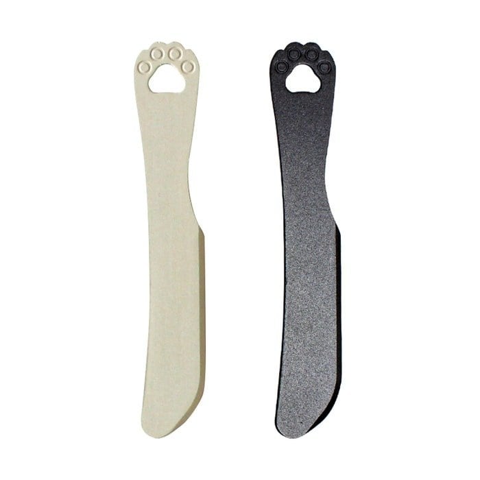 出所：ダイソー公式　アルミバターナイフ（ＭＥＯＷ）