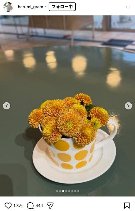 出所：栗原はるみのInstagram（＠harumi_gram）　参照日：2025年3月25日