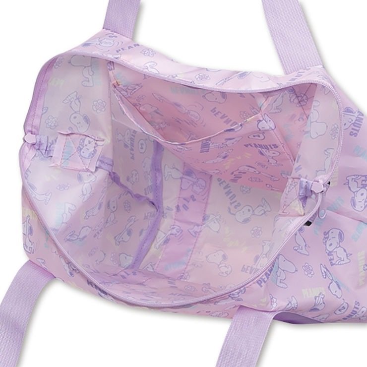 出所：しまむら公式　ポケッタブルバッグ（PEANUTS）