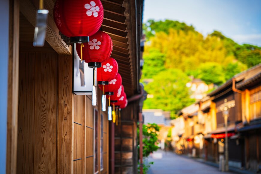 金沢市のひがし茶屋