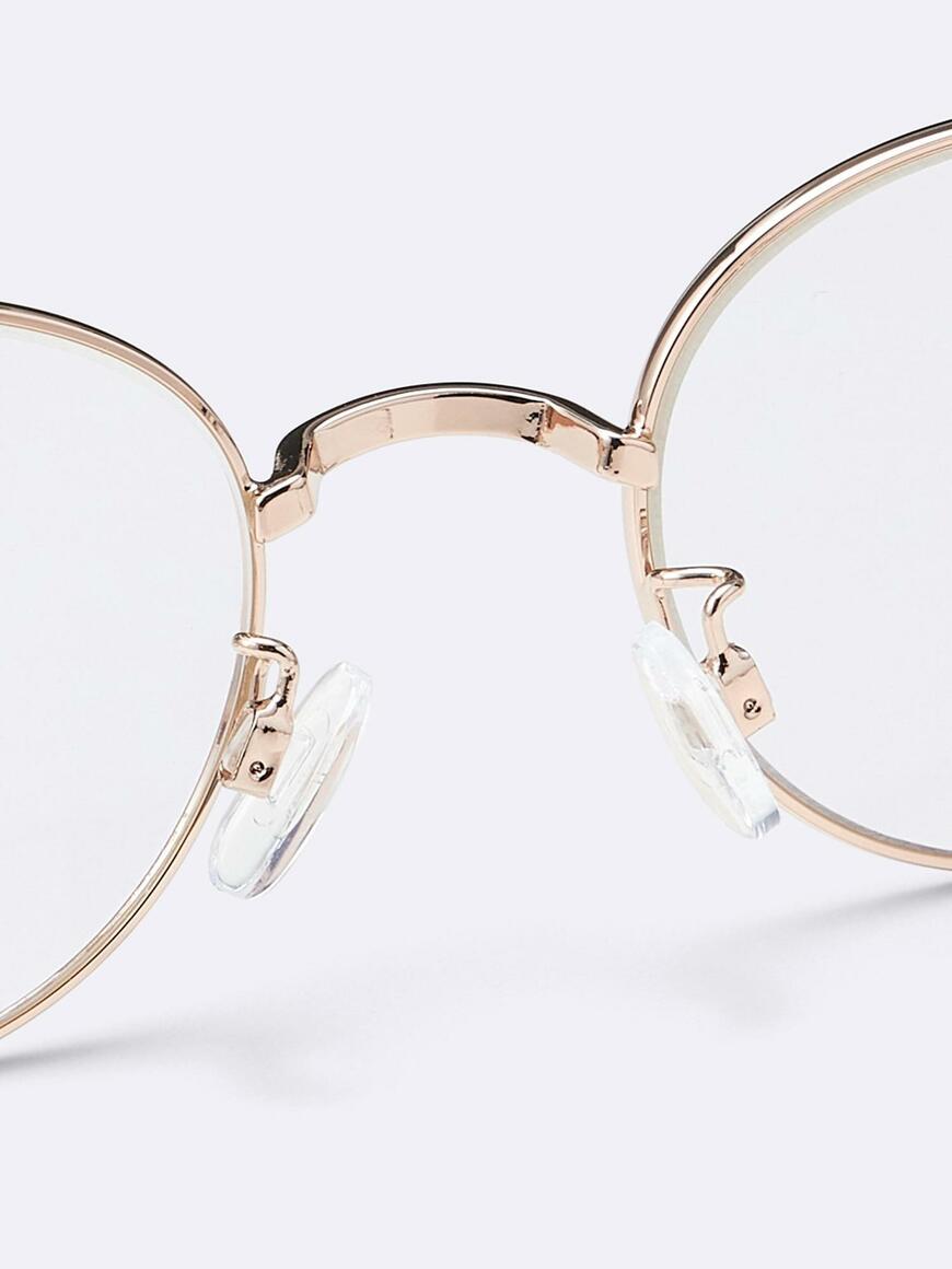 GU、UVカットラウンドメタルサングラス商品画像