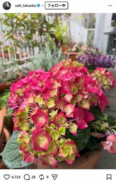 高岡早紀のInstagram投稿