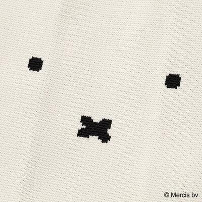 ニトリ、MIFFYニットトートバッグ(フェイス アイボリー) 商品画像