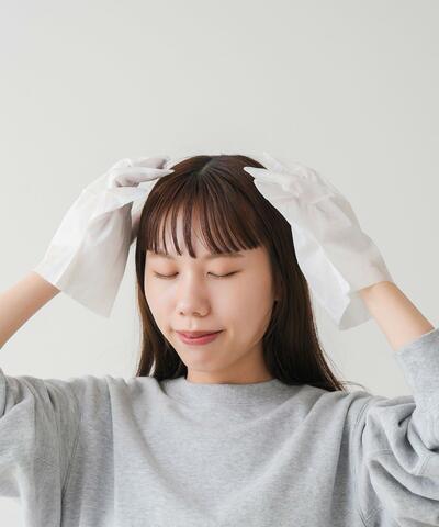 3COIN、手袋型ドライシャンプー7枚入り／SOBANI画像