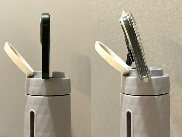 スマホスタンド付きボトル350ml