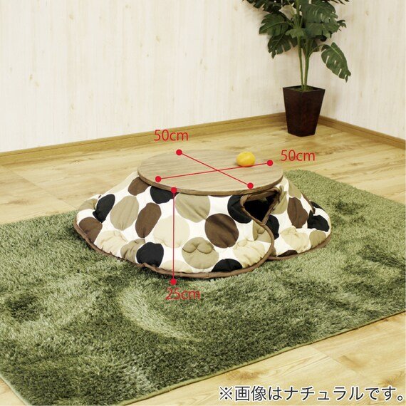 出所：ニトリ公式通販 国産ヒノキを使用したヒーターなしネコちゃんこたつ