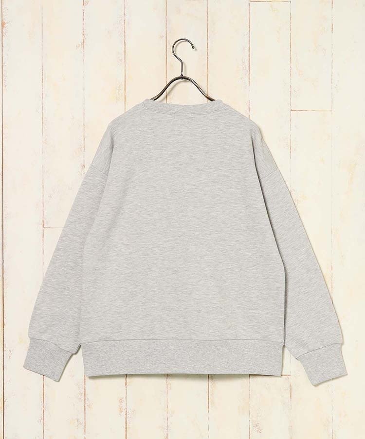 出所：Bleu Bleuet（ブルーブルーエ）公式サイト　le petaleトラネコフラワー刺繍スウェット