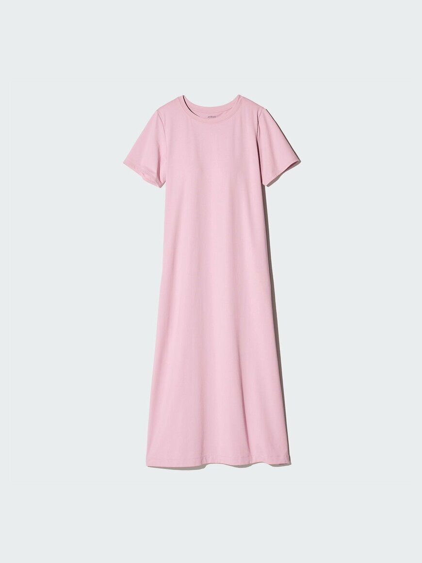 出所：ユニクロ公式　エアリズムコットンブラワンピース/半袖