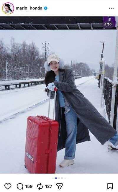 出所：本田真凜のInstagram（@marin_honda）参照日：2026年3月24日