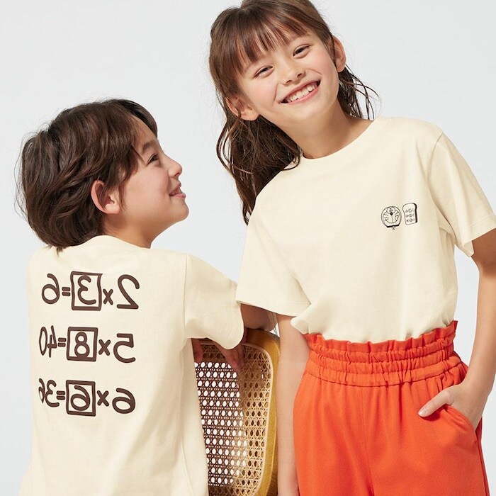 出所：GU公式ファッション通販サイト KIDS(男女兼用)グラフィックT(半袖) DORAEMON 3