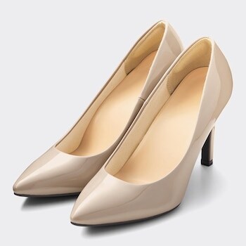 出所：GU公式 マシュマロハイヒールパンプス