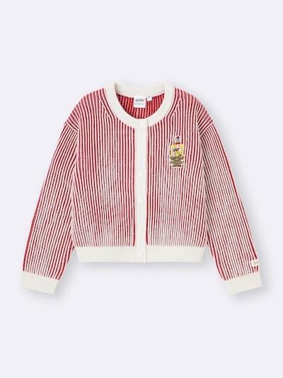 GU、クルーネックカーディガン Harry Potter カラー 01 OFF WHITE商品画像