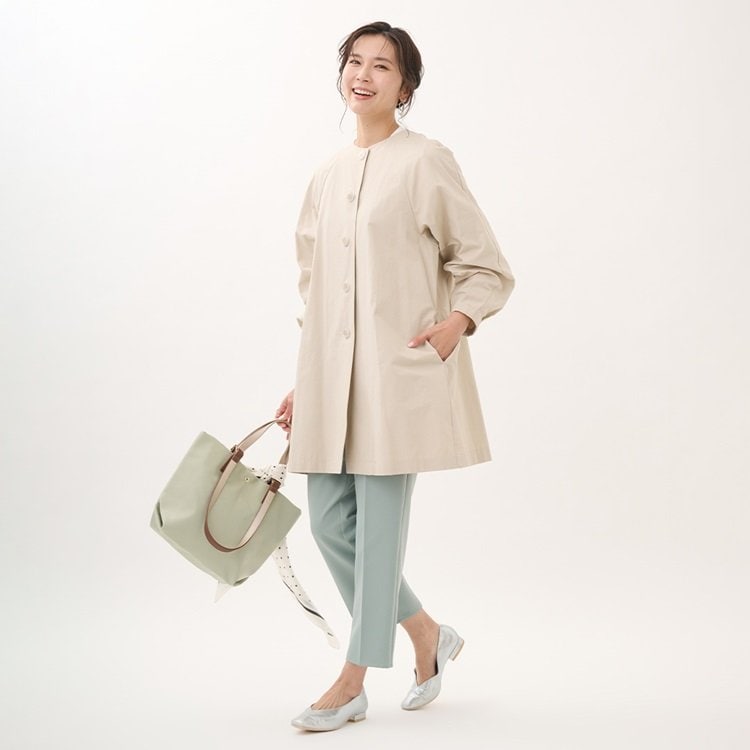 KEYUCA（ケユカ）公式通販サイト　【すごナノ撥水】ノーカラーハーフコートの画像