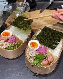 【思わずうっとり】彩り豊かなパン粉焼き弁当が話題！「美しいお弁当」「綺麗で美味しそう！」と反響続々