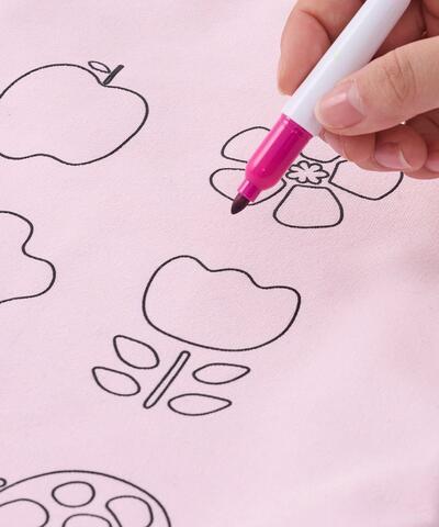 3COINS、塗り絵トートセット商品画像