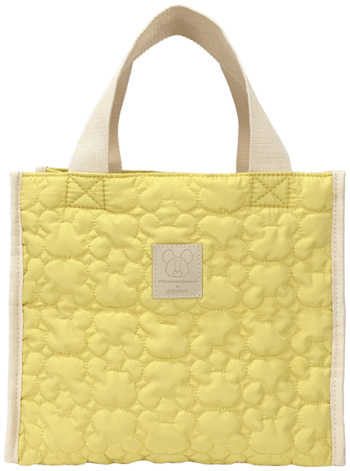 くまのがっこう キルティングバッグ