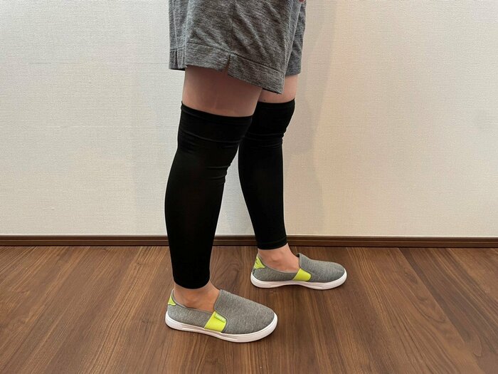 レッグカバーとしても使用してみました