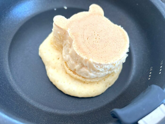 まだ生焼けの状態。完全に失敗でした…。