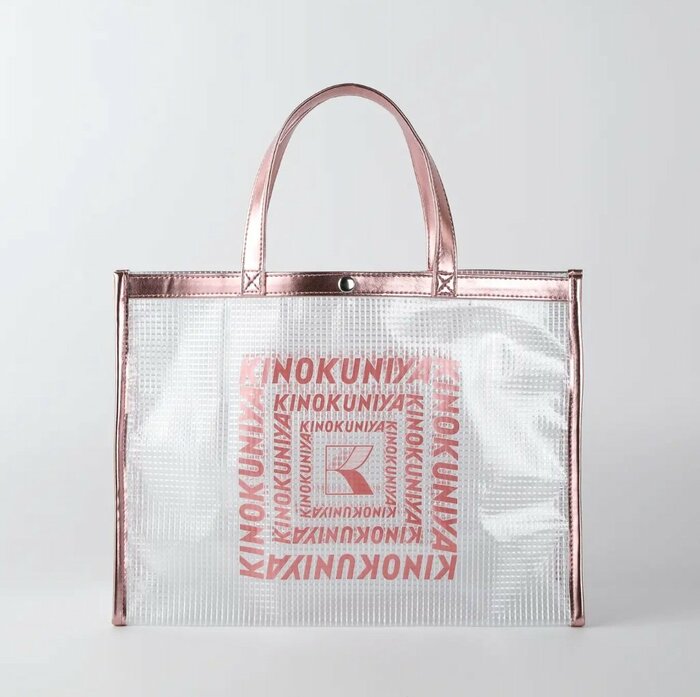 【紀ノ国屋】「クリアミディアムバッグ」