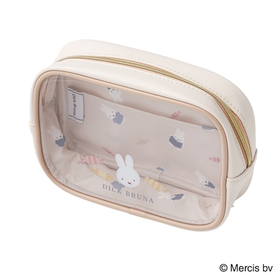 出所：ニトリ公式通販ニトリネット miffy ボックスポーチ(アイボリー ドルチェ)