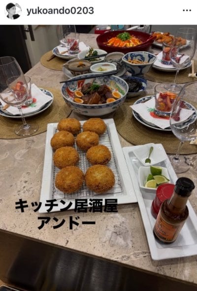 出所：安藤優子のInstagram（＠yukoando0203）参照日：2026年6月11日