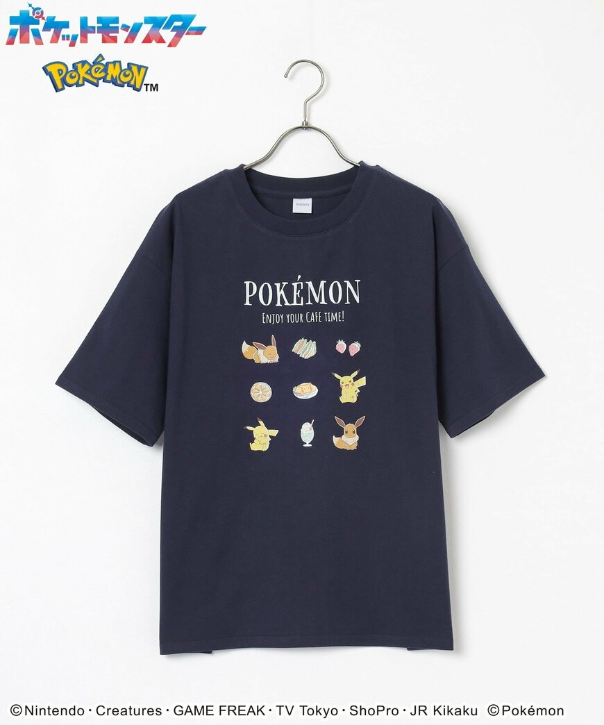 出所：ハニーズ公式　ポケモン／ゆるＴシャツ