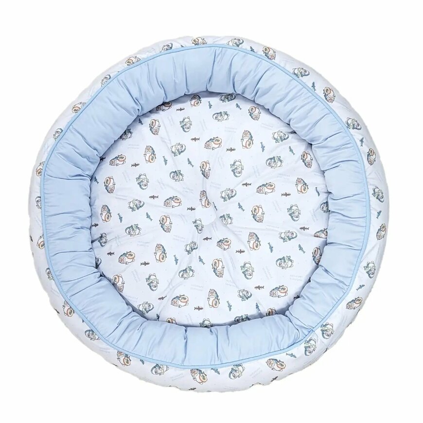 mofusand ラウンド型冷感ペットベッド、mofusand商品画像