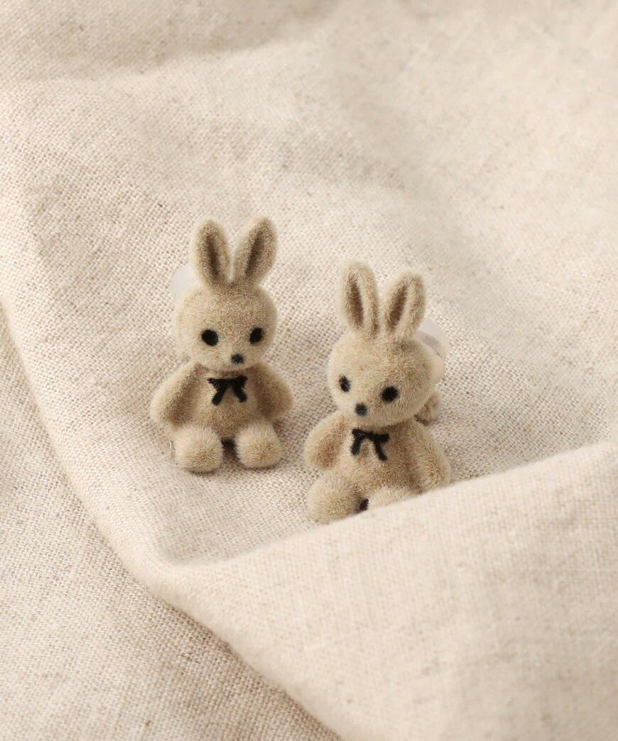 3COINS、うさぎイヤリング／KIDS商品画像