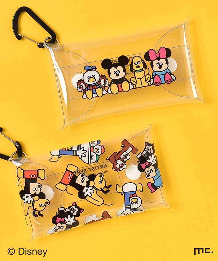 出所:ブルーブルーエ公式 ディズニー/松本セイジクリアマルチケース