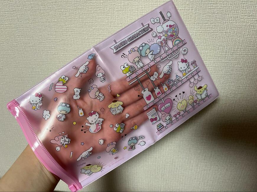 セリア、お薬手帳カバーM/Xかわいいラボ画像