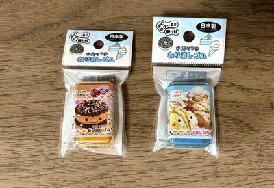 セリア、ねり消しゴム スイーツ柄商品画像
