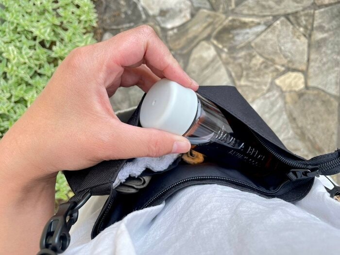 丸型マイクロボトル収納