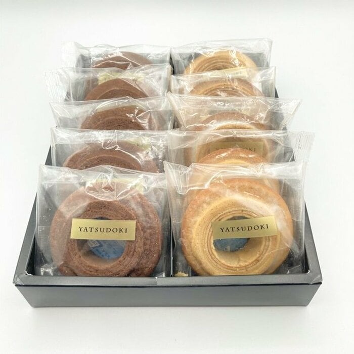 北海道産の発酵バターと小麦を使い丁寧に焼き上げたこだわりのバウムクーヘン