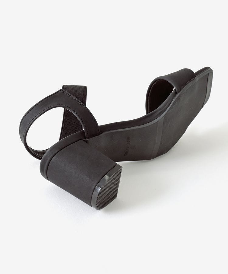 出所：ハニーズ公式通販 ゴム使いヒールサンダル