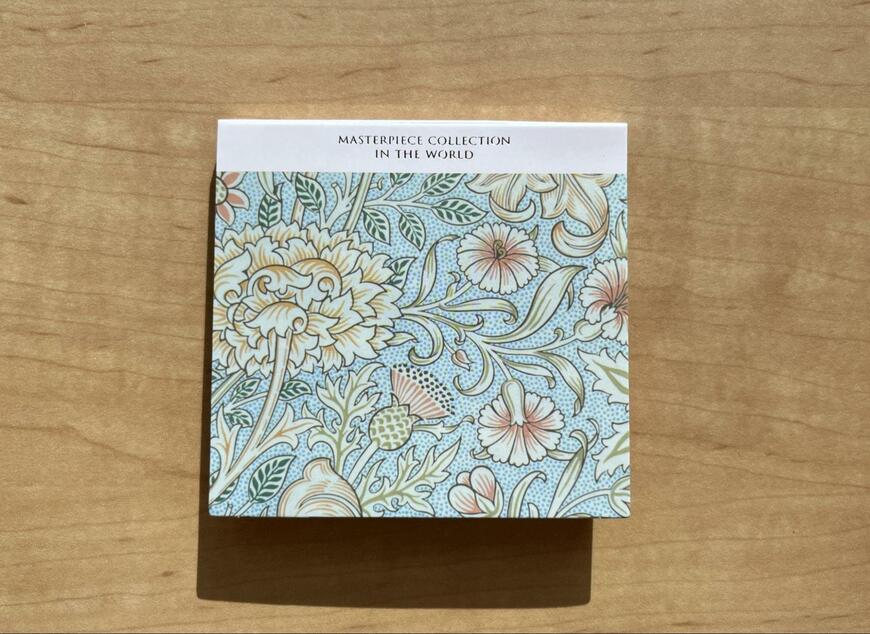 筆者撮影（セリア、メモ付箋 60P マスターピースコレクション/WM_CT＆DO）