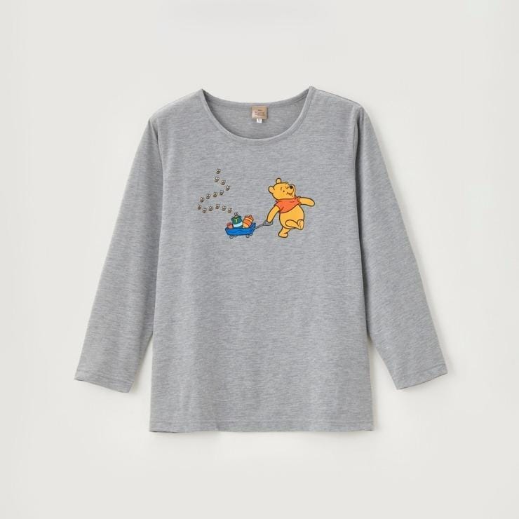 出所：しまむらパーク レディース　Disney ルームウェアハッピーバッグ3点セット（くまのプーさん）