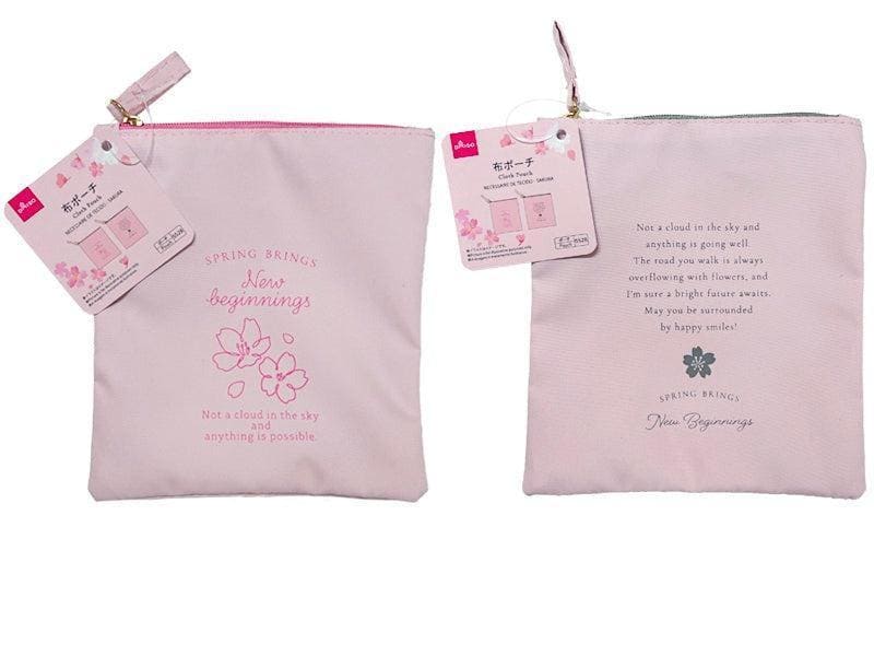 出所：公式通販ダイソーネットストア 布ポーチ（さくら）