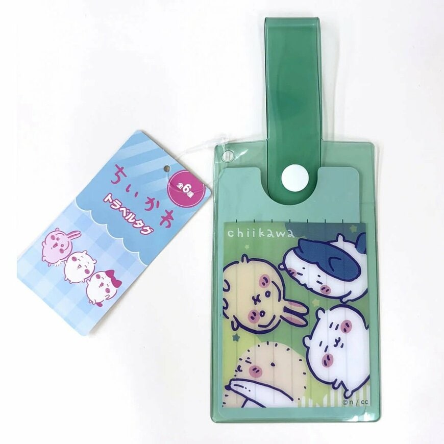出所：ワッツ公式　ちいかわ トラベルタグ