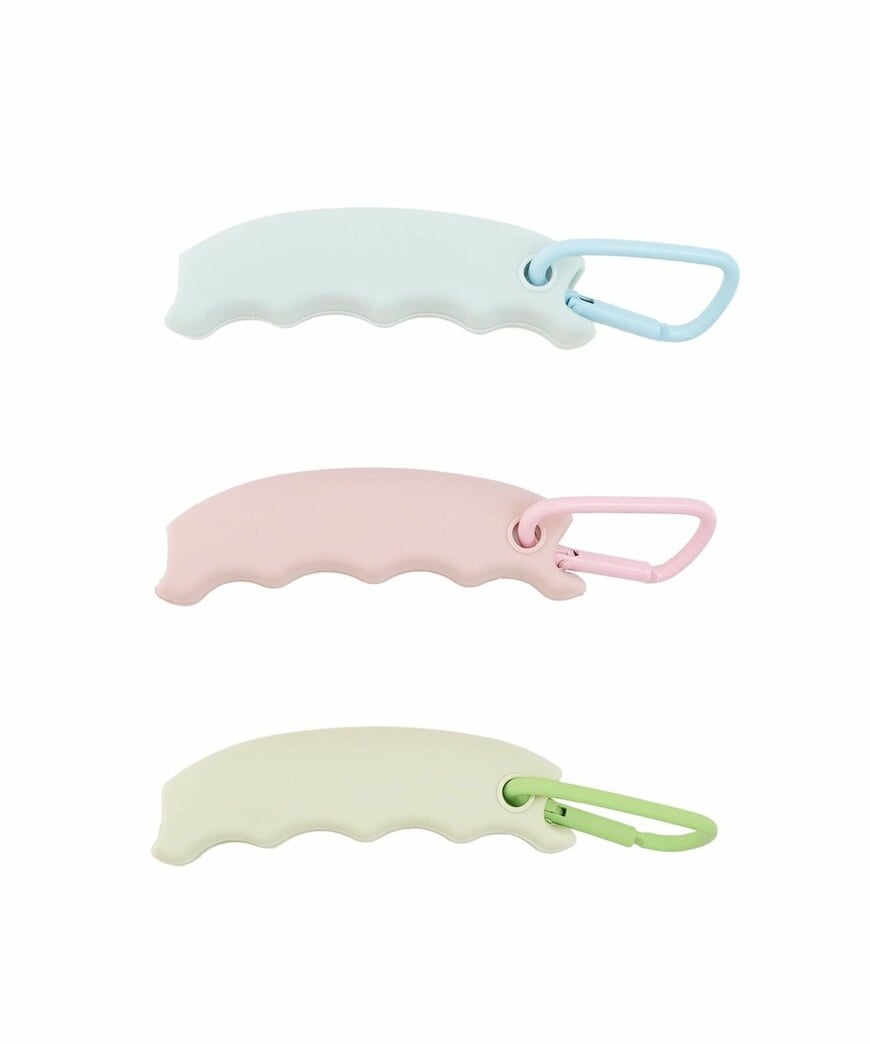 3COINS公式　シリコーンバッグハンドルカバー