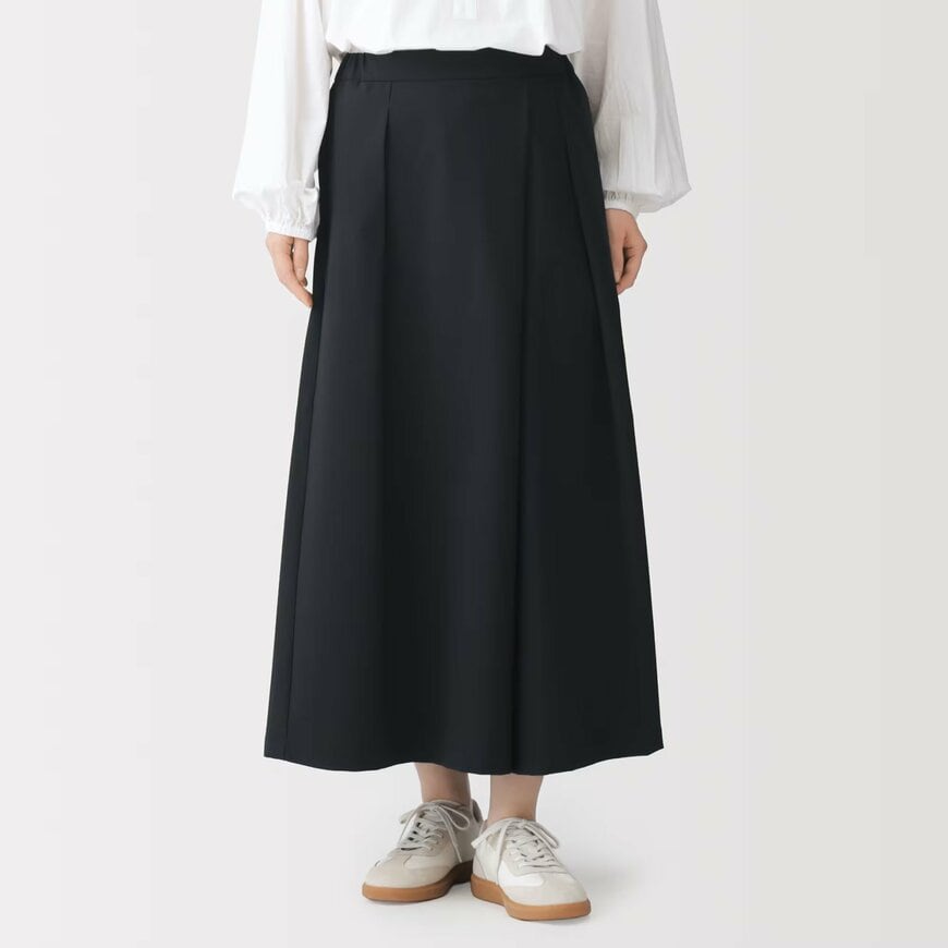無印良品ネットストア　婦人 まっすぐ仕立てた はかまスカートパンツの画像