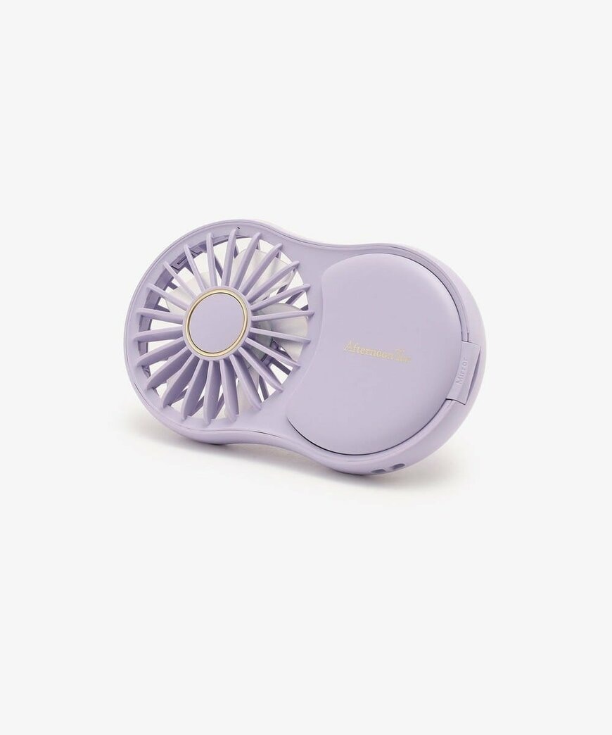 アフタヌーンティー公式 コンパクトミラー付きファン