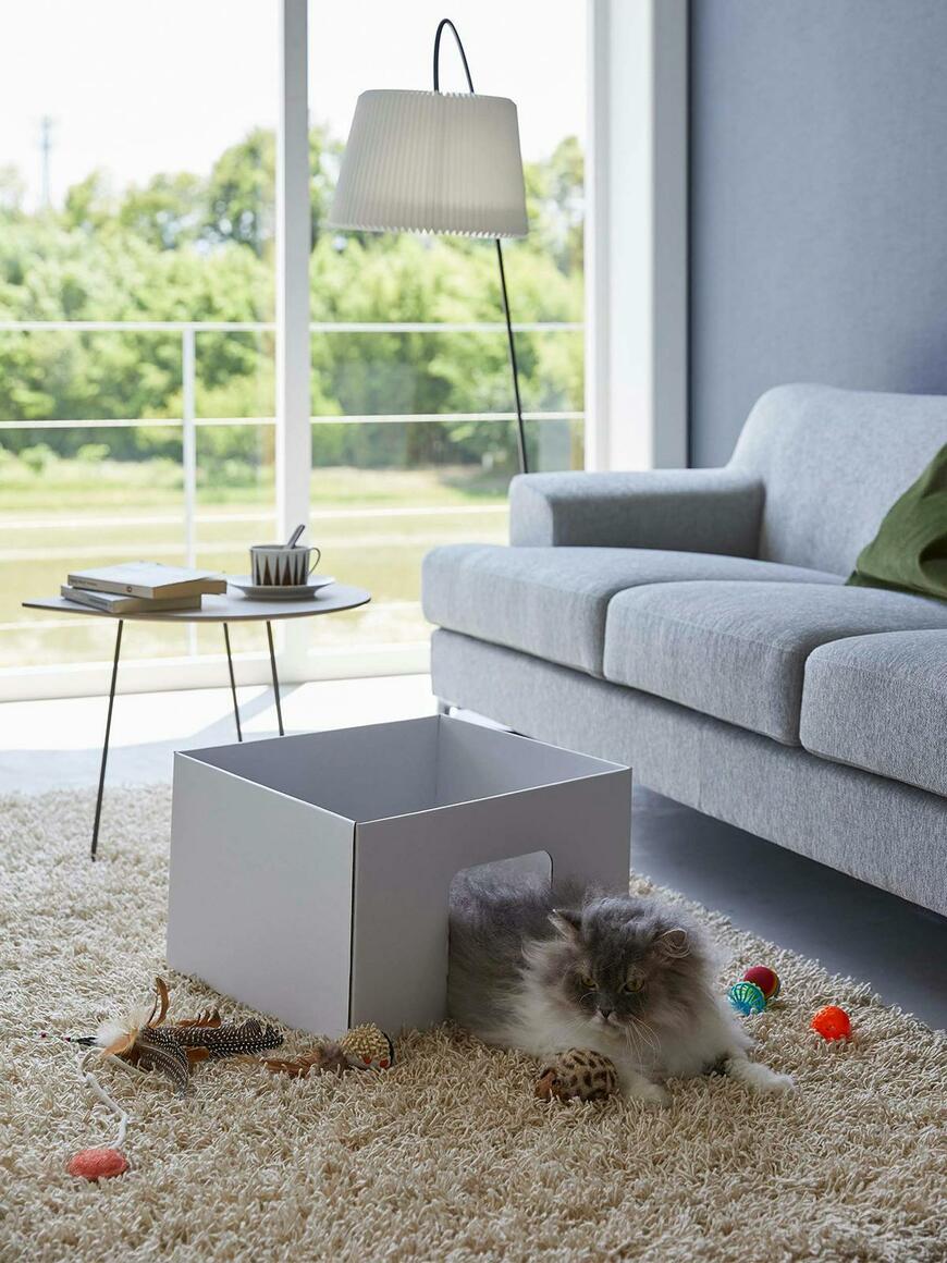 山崎実業、キャットボックスタワー 2個組画像