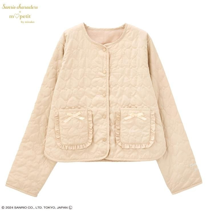 レディース キルトジャケット（青木美沙子×サンリオキャラクターズ）