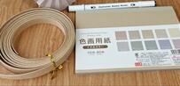 色画用紙で作った「シルバニアファミリー用の和傘」→着物にピッタリな出来栄えに「すごい！」の声