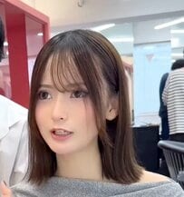 【大変身】セットが苦手な女性が切りっぱなしボブで大胆イメチェン！　理想通りの仕上がりに大満足！