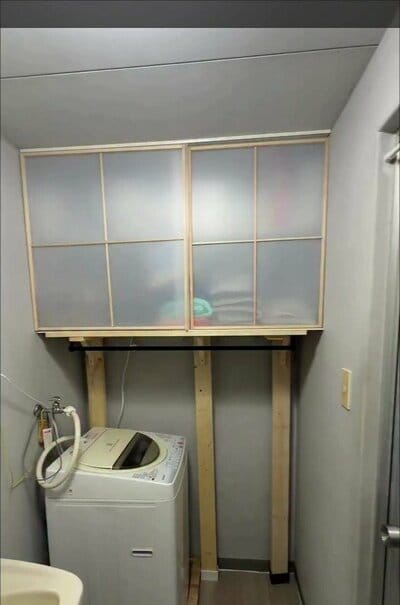 変身後の洗面所