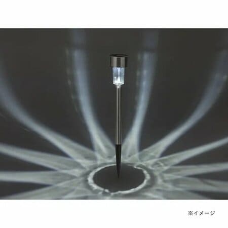 ステンレスソーラーライト シルバー