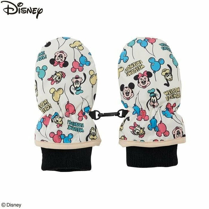 ディズニーキャラクターたちが大集合したキュートなデザイン