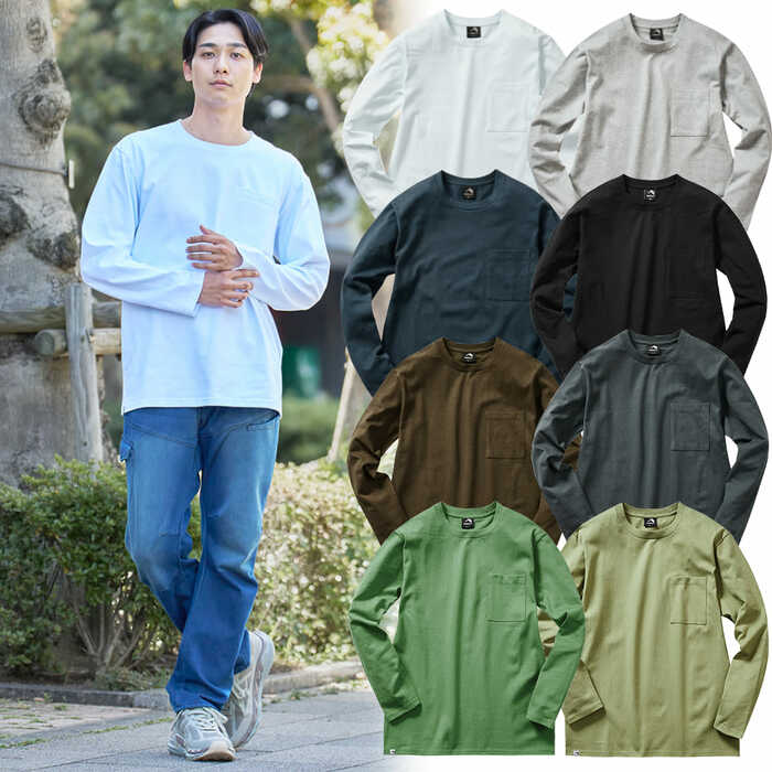 ヘビーウエイトコットンオーバーサイズ長袖Tシャツ 980円(税込)