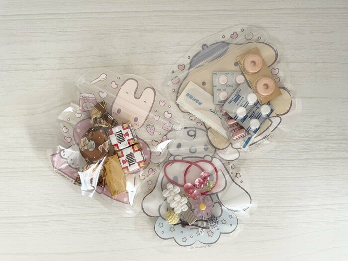 ジッパーバッグ中身